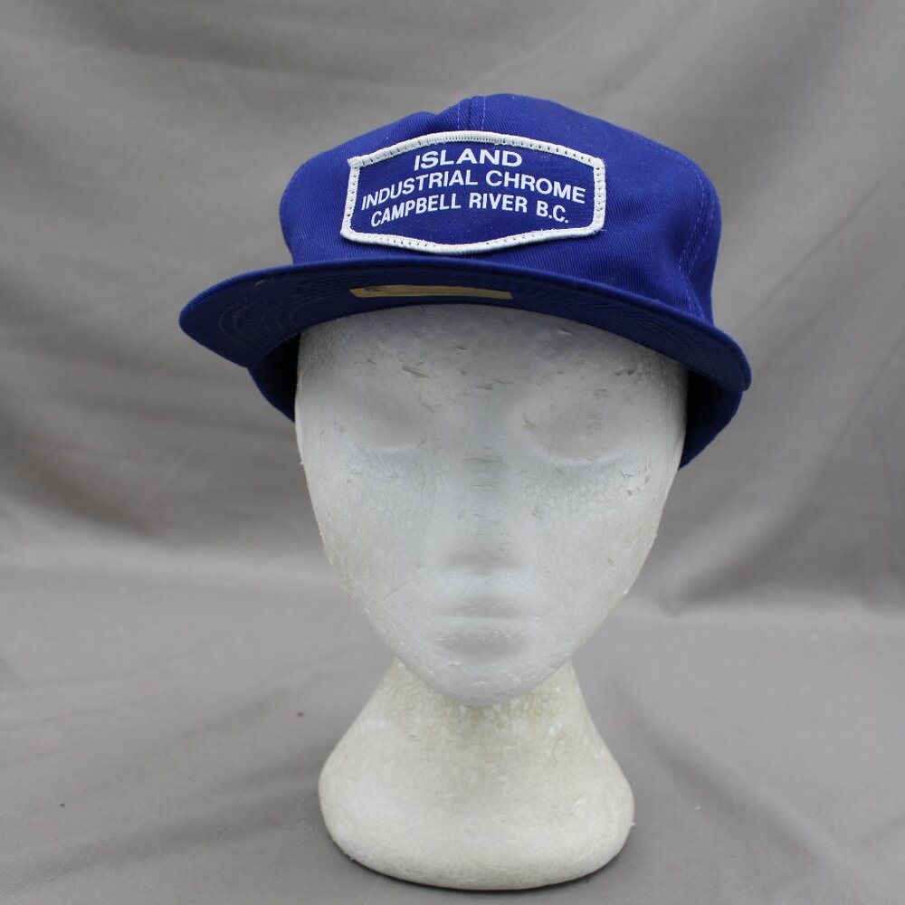 Vintage Patched Hat - Island Industrial Chrome by K Brand - Adult Snapback